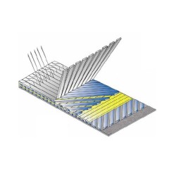 Quadriaxial lasikuitu 1200g / m2 +/-45 0/90 Quadriaxial lasikuitu 1200g / m2 +/-45 0/90