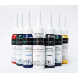  Läpinäkyvä pigmentti - setti