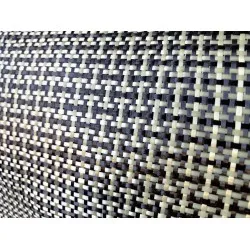 Hybridi Hiilikuitu / Kevlar twill-kangas 165g/m2